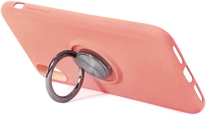 Dėklas SILICONE RING SAMSUNG GALAXY A31 LIGHT Rožinis