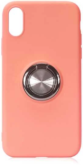 Dėklas Siliconering SILICONE RING IPHONE 12 PRO MAX LIGHT Rožinis