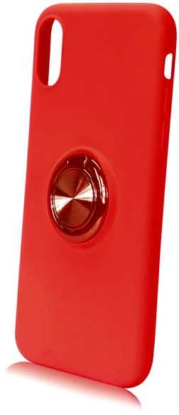 Dėklas SILICONE RING SAMSUNG GALAXY A31 Raudonas