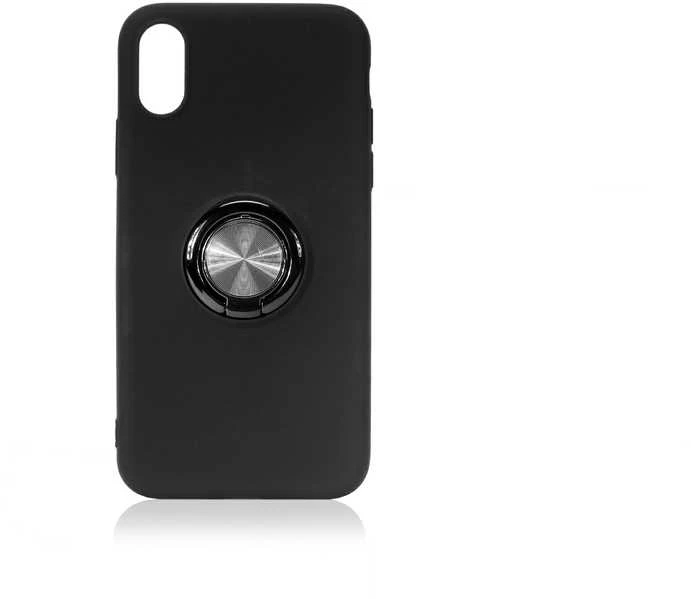Dėklas Siliconering SILICONE RING XIAOMI REDMI NOTE 9 5G 2021 Juodas