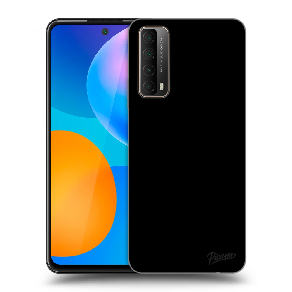 Dėklas SILICONE CASE HUAWEI P SMART 2021 Juodas