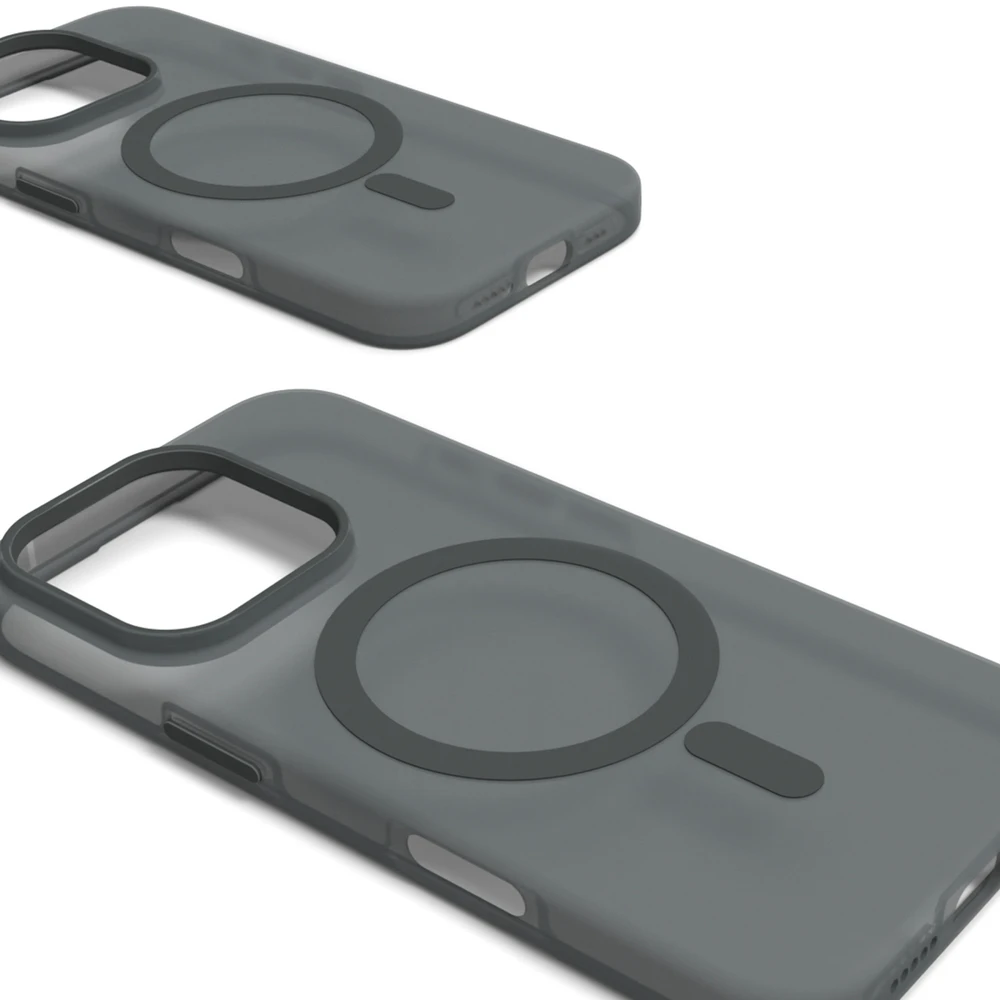 Puro Daylight MagSafe Silicone dėklas skirtas Apple iPhone 16 Pro – juodos spalvos