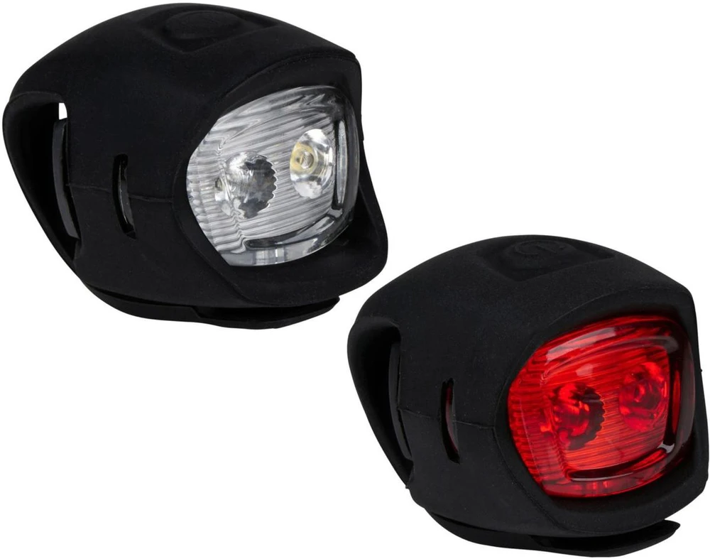 Dunlop Silikoninių LED dviračių lempų rinkinys