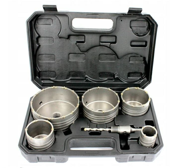 SILVER Gręžimo karūna DO BETONU 6cz./Sidabrinis