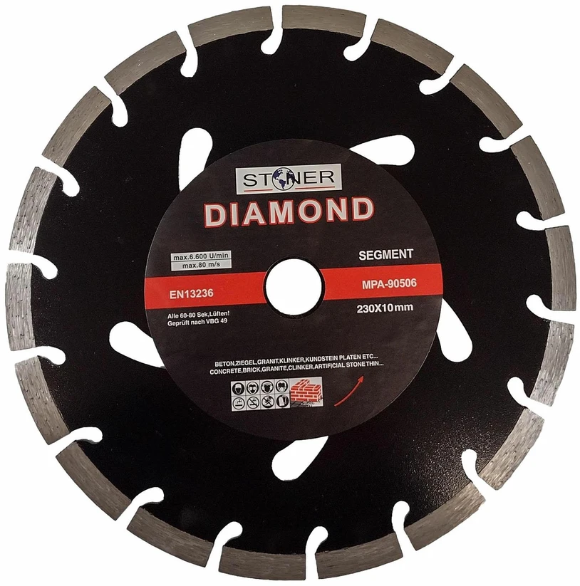 SILVER TARCZA D.STONER 230mm SEG.