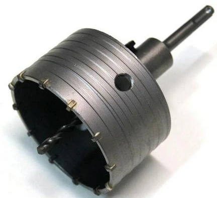 Grąžtas SILVER Sidabrinis KORONA SDS-PLUS 120mm