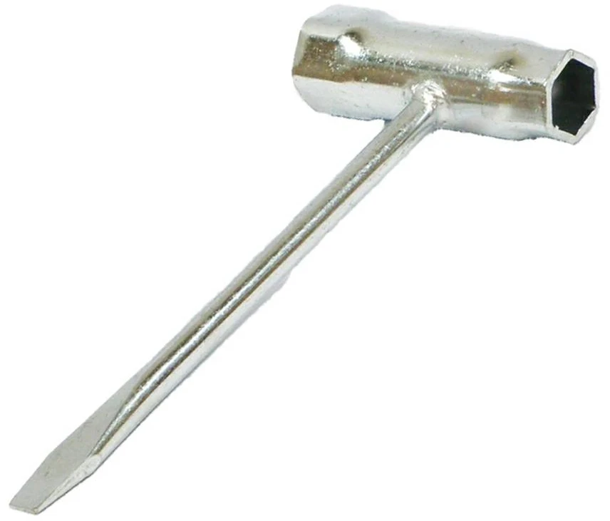 SILVER KLUCZ DO ŚWIEC 14x19mm Sidabrinis