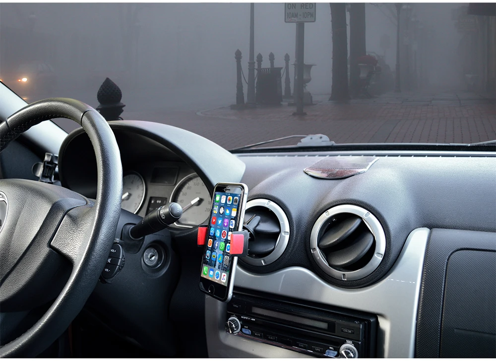 Silvercloud Easy Drive 13 mobiliojo telefono laikiklis ventiliacijos grotelėms