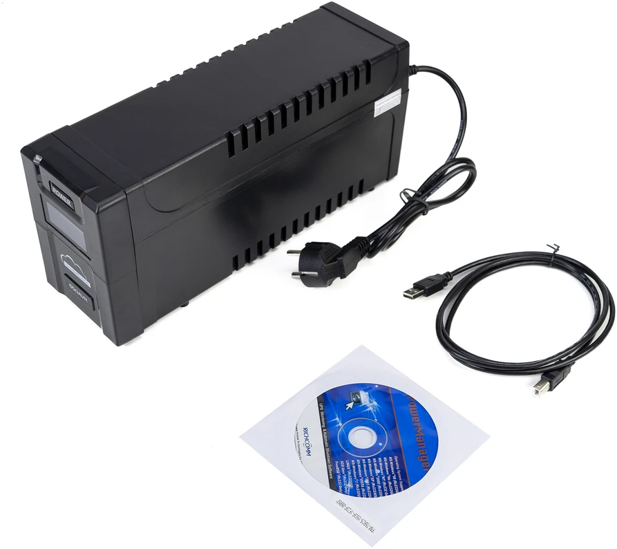 SilverCloud SafePC 650AVR UPS paketas, 360W galia ir pridedamas lipnus lapelis (Sticky Pad Flag)