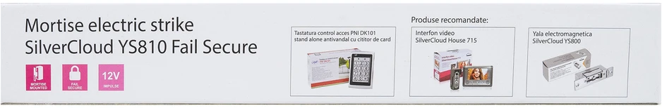 SilverCloud YS810 įkraunama elektromagnetinė spyna, Fail Secure NO