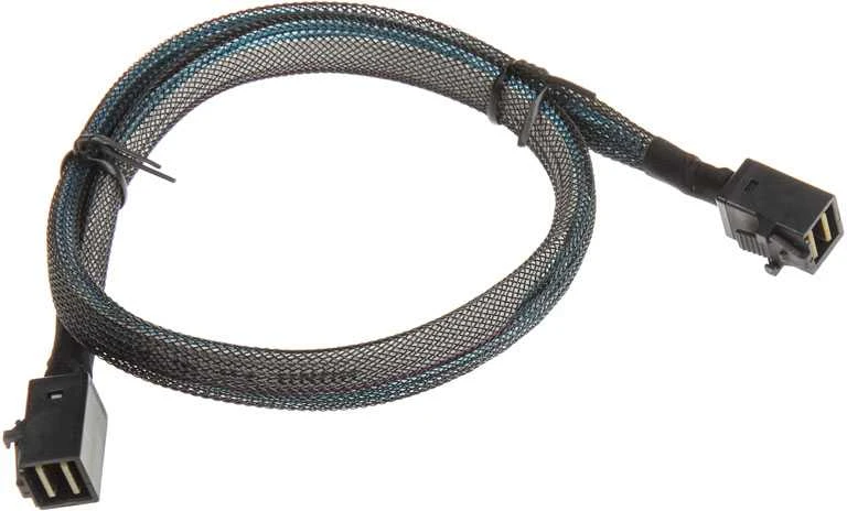 „SilverStone SST-CPS04 Mini SAS 36 kontaktų kabelis - 50 cm“