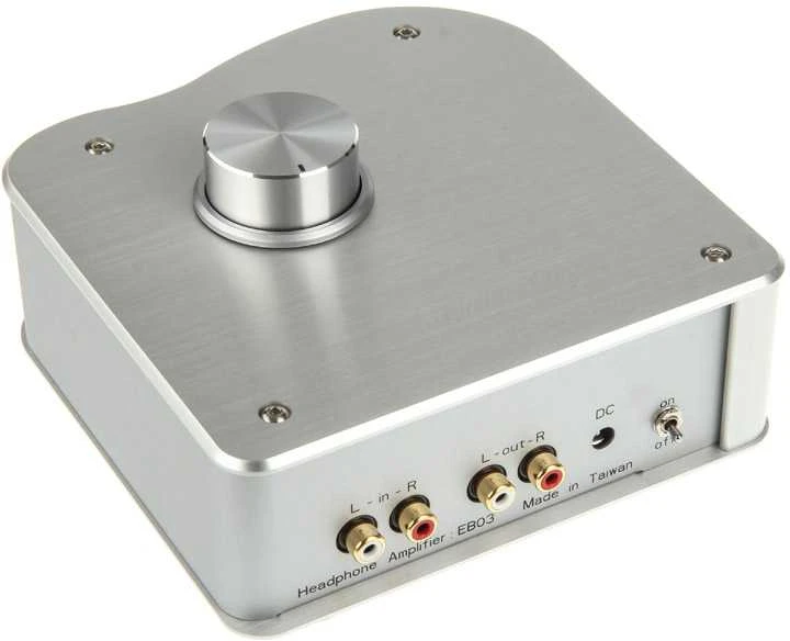 SilverStone SST-EB03S ausinių stiprintuvas – sidabro spalvos