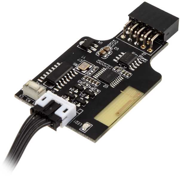 SilverStone SST-ES02-USB, nuotolinio valdymo pultas kompiuterio įjungimui / išjungimui