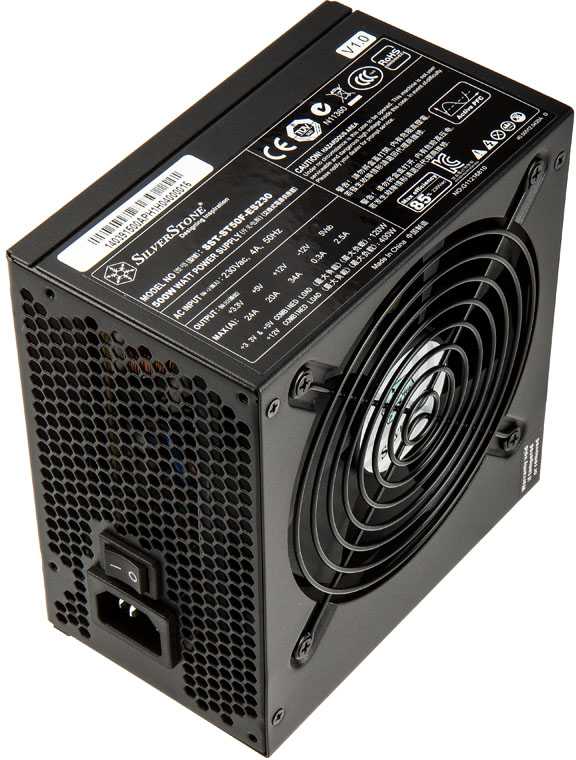 SilverStone SST-ST50F-ES230 v 2.0 500 W, 456 W