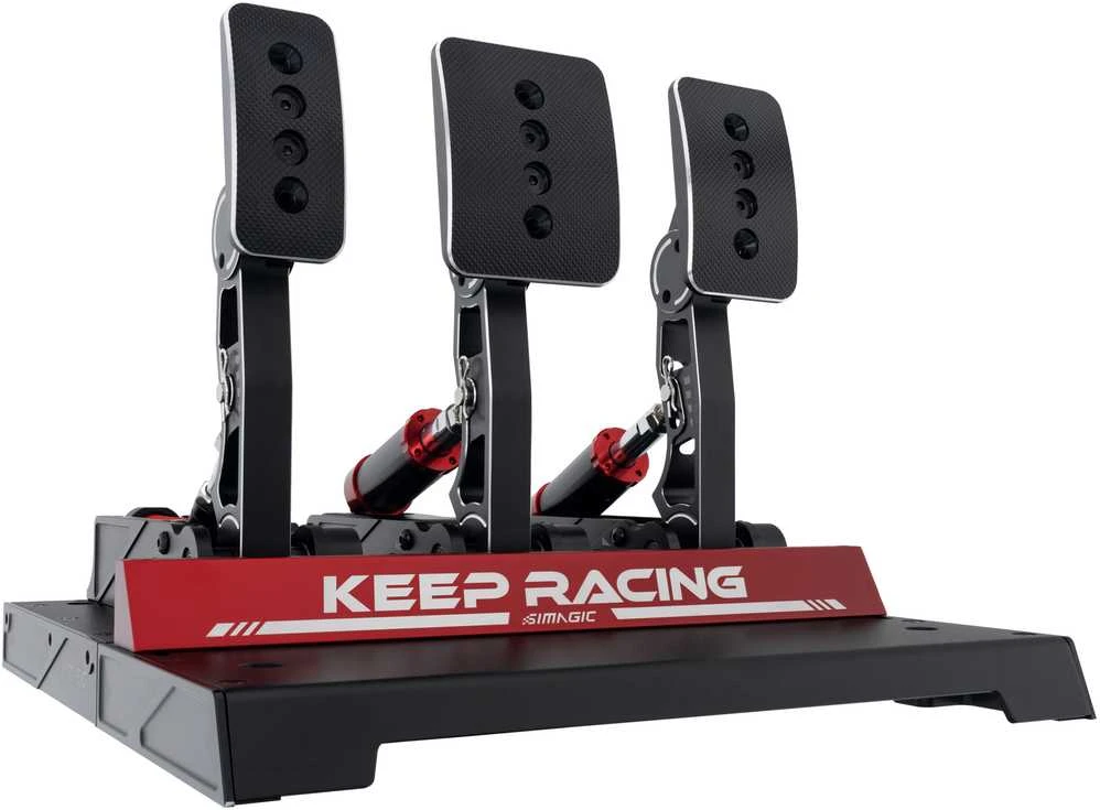 SIMAGIC modulinis pedalų komplektas su 100 kg apkrovos davikliu ir Holo jutikliu, S303