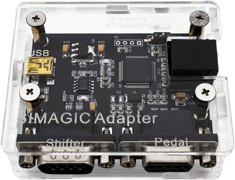 „Simagic“ periferinių įrenginių adapteriai