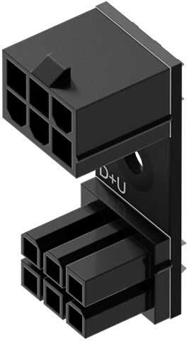 Singularity Computers 6-PCIe 180 Grad Adapteris D+U