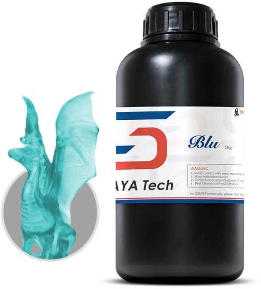 Siraya Tech Blu smaragdinė derva su pavyzdine figūrėle