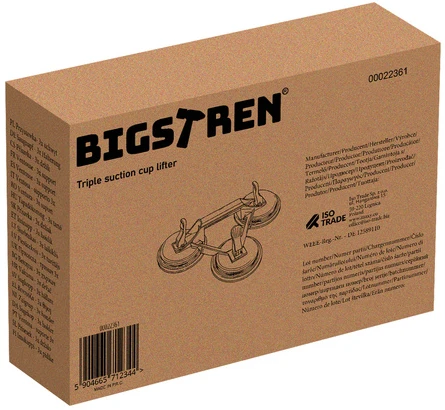 Siurbtukas - 3x Bigstrene laikiklis 22361