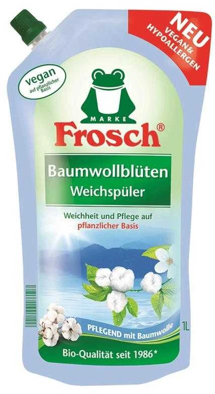 Skalbinių minkštiklis Frosch, medvilnės žiedų kvapo, 1 l