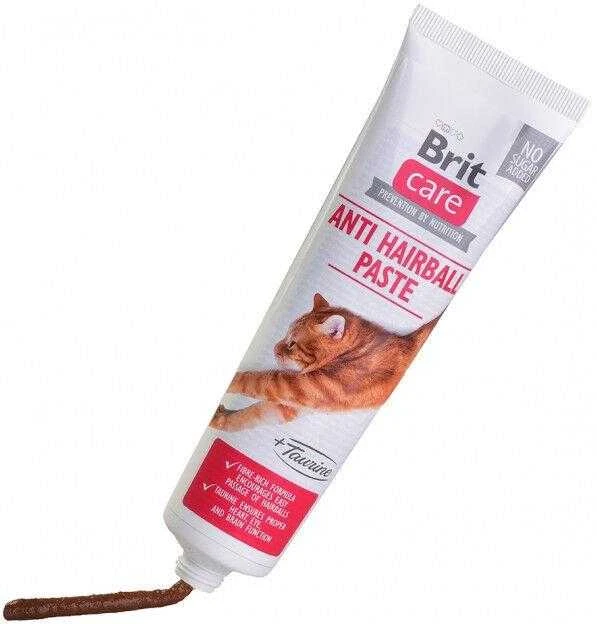 Brit Care Cat makaronai Anti Hairball su taurinu 100g