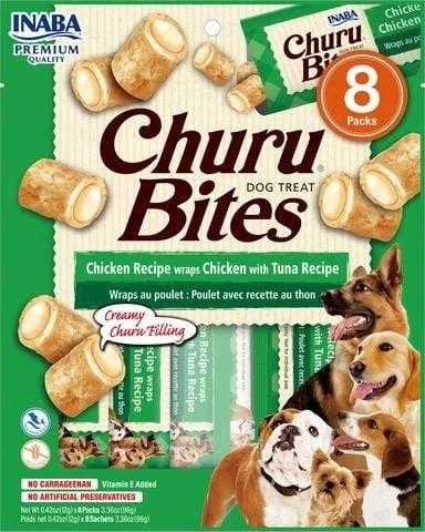 Inaba Churu Dog skanėstas Bites Chicken Tuna 96g