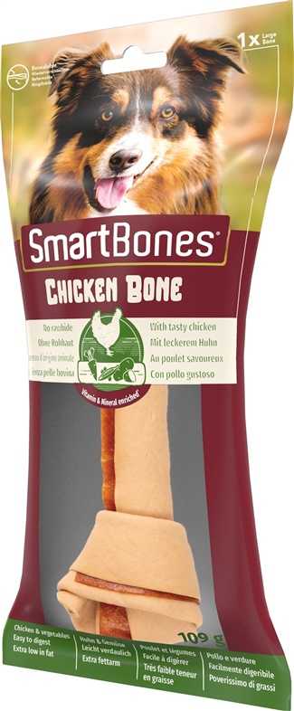 Skanėstas šunims SmartBones Large Chicken, 0.109 kg