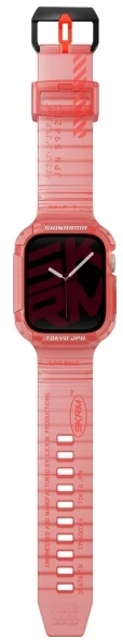 Skinarma Band+Dėklas Saido 2in1 Apple Watch 45/44mm red