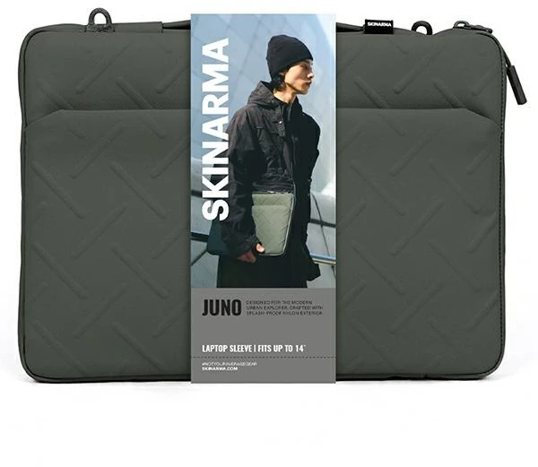 Skinarma Bag Juno laptop sleeve 14″ olive
