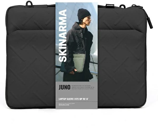 Skinarma Bag Juno laptop sleeve 14″ juodos spalvos