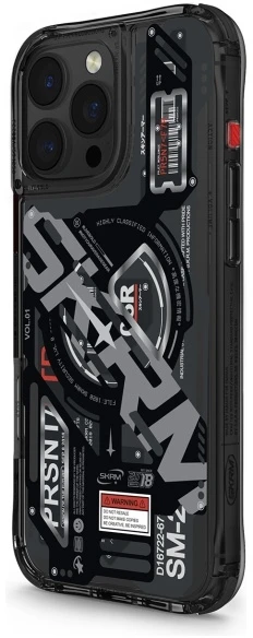 Skinarma dėklas Ekho Apple iPhone 16 Pro Max 6.9″ Magnetic Charging juodos spalvos