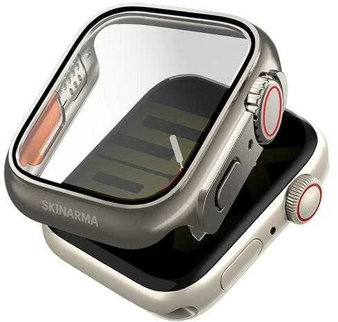 „Skinarma Gado Pro“ dėklas „Apple Watch 44mm“ titano spalvos