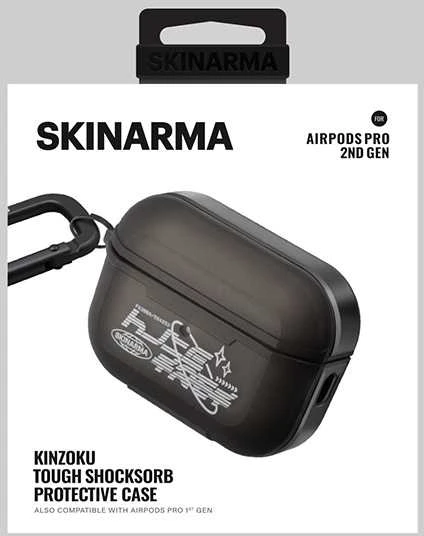 Skinarma dėklas Kinzoku AirPods Pro 2 smoke