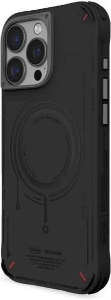 Skinarma dėklas Mecha Apple iPhone 16 Pro Max 6.9″ Magnetic Charging juodos spalvos