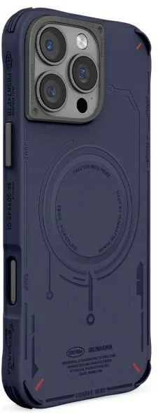 Skinarma dėklas Mecha Apple iPhone 16 Pro 6.3″ Magnetic Charging navy