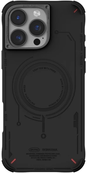 Skinarma dėklas Mecha Apple iPhone 16 Pro Max 6.9″ Magnetic Charging juodos spalvos