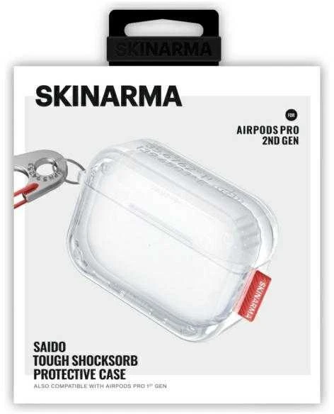Skinarma dėklas Saido AirPods Pro 2 clear