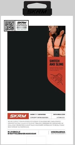 Skinarma dėklas Saido Apple iPhone 16 6.1″ Magnetic Charging mėlynas