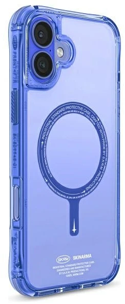 Skinarma dėklas Saido Apple iPhone 16 Plus 6.7″ Magnetic Charging mėlynas