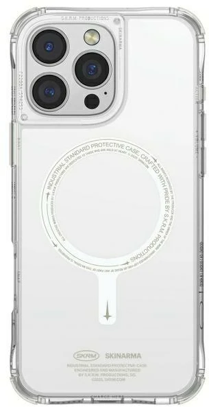 Skinarma dėklas Saido Apple iPhone 16 Pro Max 6.9″ Magnetic Charging žalias (niteglow)