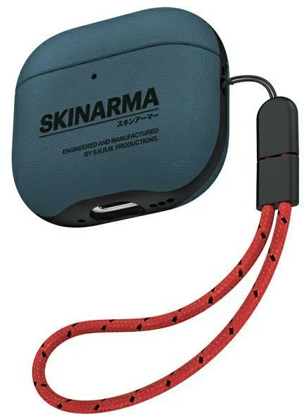 Skinarma dėklas Spunk AirPods 4 mėlynas