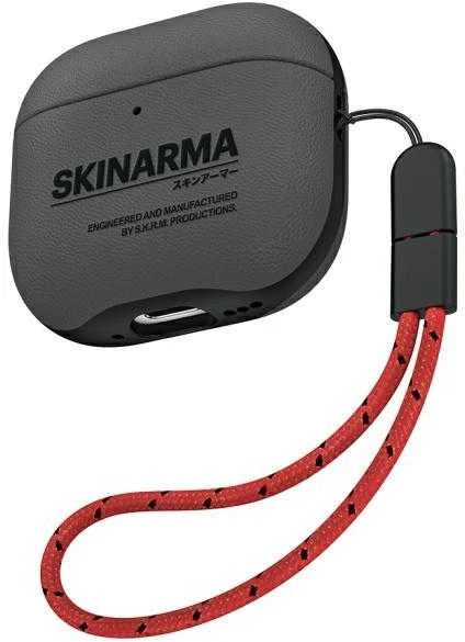 Skinarma dėklas Spunk AirPods 4 pewter žalios spalvos