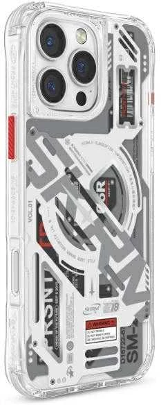 Skinarma dėklas Ekho Apple iPhone 16 Pro Max 6.9″ Magnetic Charging clear
