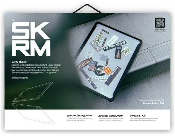 „Skinarma“ dėklas „Henko MacBook Air 13“ (2018–2020 m.), matinis