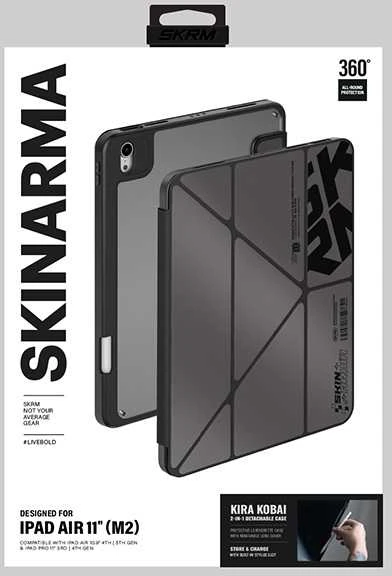 Skinarma Dėklas Kira Kobai Apple iPad Air 11″ (M2) gunmetal