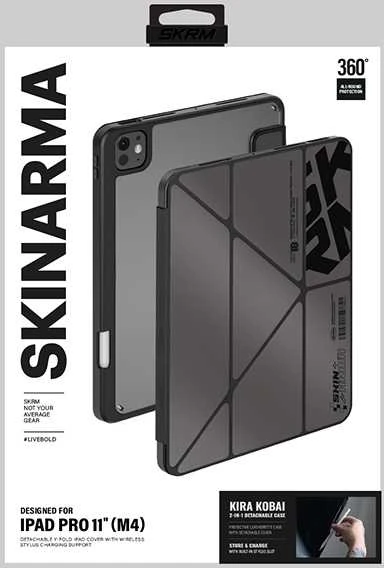 Skinarma Dėklas Kira Kobai Apple iPad Pro 11″ (M4) gunmetal