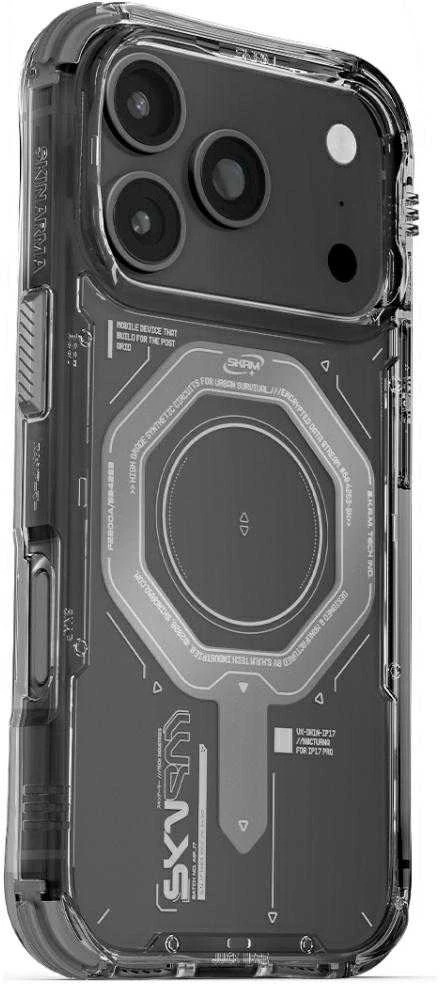 Skinarma Magma Dėklas Apple iPhone 17 Pro Magnetic Charging Graphite