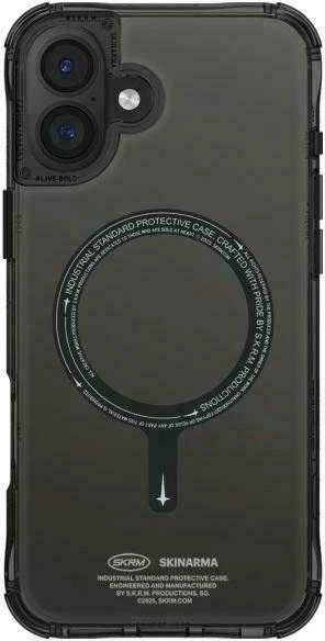 Skinarma dėklas Saido iPhone 16 Plus 6.7″ Magnetic Charging juodos spalvos