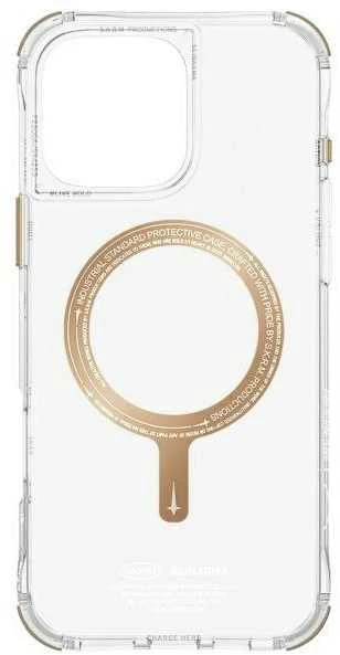 Skinarma dėklas Saido Apple iPhone 16 Pro Max 6.9" Magnetic Charging champagne