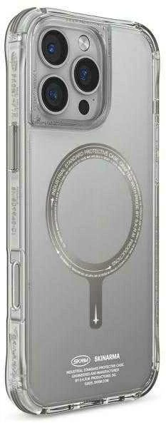 Skinarma dėklas Saido Apple iPhone 16 Pro Max 6.9″ Magnetic Charging titanium